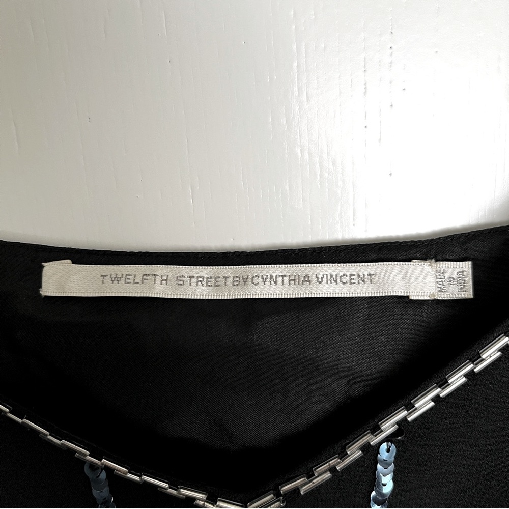 Twelfth Street By Cynthia Vincent | Size Small Navajo Beaded Little Blac… - Picture 6 of 7